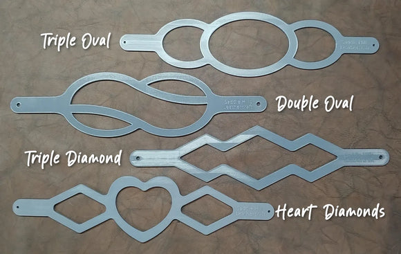 Set 2: Bronc Halter Noseband Templates