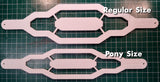 Templates for Bronc Halter Nosebands