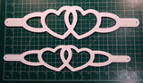 Hearts Template for Bronc Halter Noseband